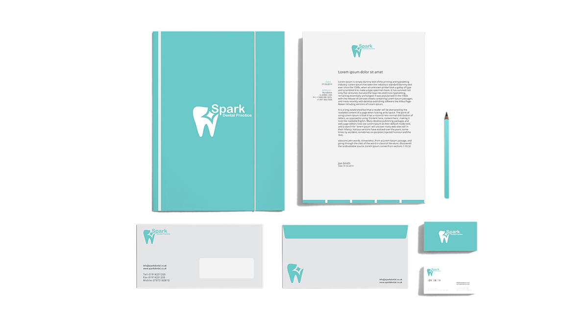 Spark Dental Mockup